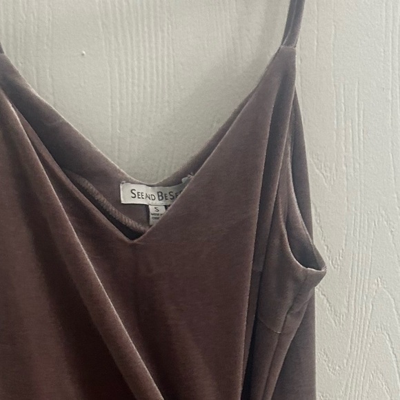 Velvet Lavender Dress - Picture 3 of 5